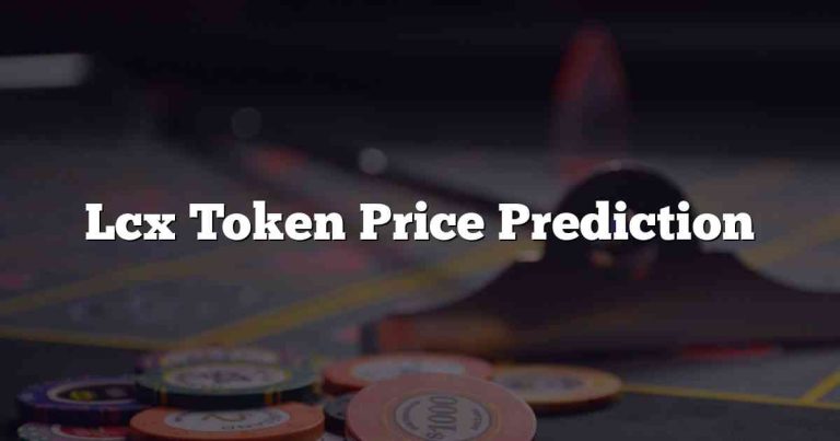Lcx Token Price Prediction